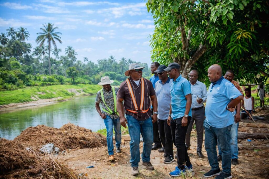 Delta Govt Begins Construction of 10.1km Aboh–Akarai Road, Okiri River Bridge in Ndokwa East