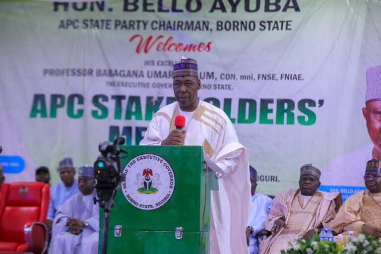 I don't know my successor, Zulum declares at APC meeting