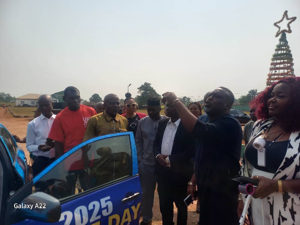 Aniocha North NULGE Presents Star Prize Car to LG Chairman