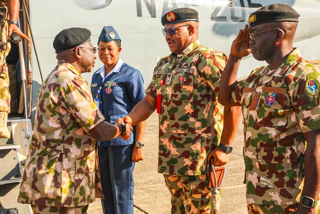 CNS Spends New Year Day with Troops in North-East, Reaffirms Navy’s Commitment to Lake Chad Security
