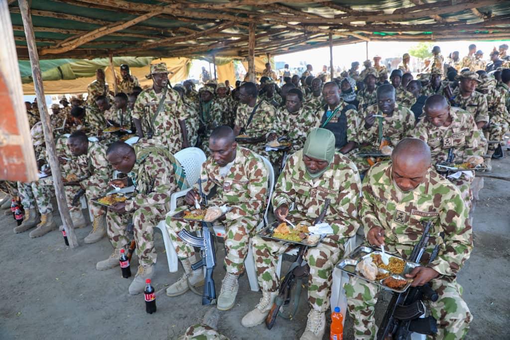 CNS Spends New Year Day with Troops in North-East, Reaffirms Navy’s Commitment to Lake Chad Security
