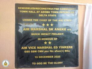 NAF Commissions CAS Special Intervention Project in Delta