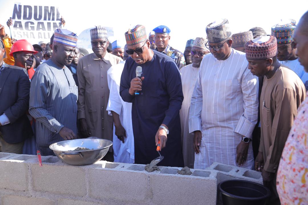 Zulum begins construction of 2 mega schools in Hawul