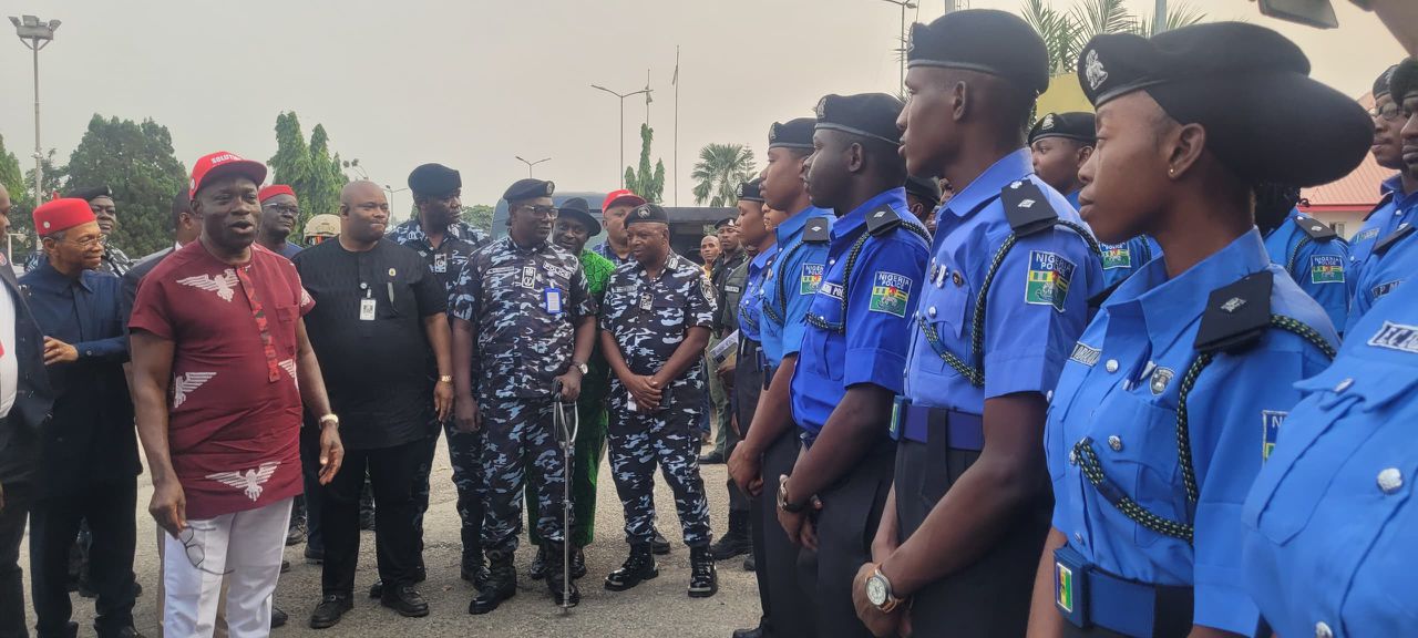 Governor Soludo Applauds Police for Keeping Anambra Safe, Donates 30 Hilux Patrol Vehicles to Command