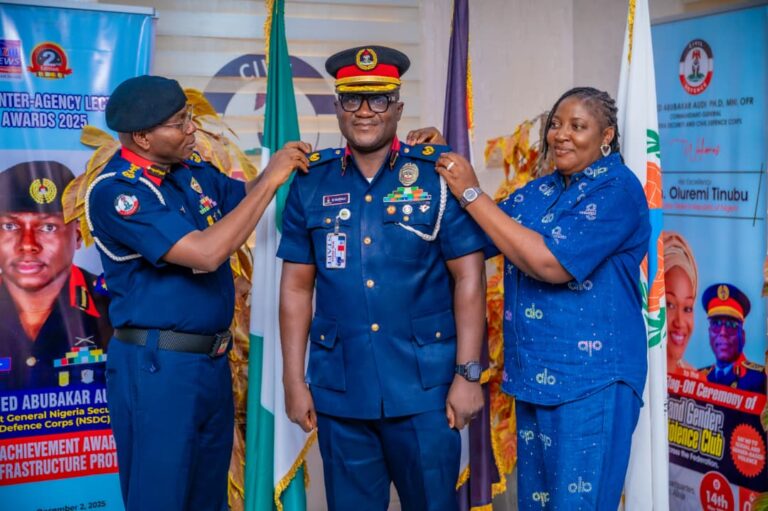 Abolurin Congratulates NSCDC National PRO On Promotion To Assistant Commandant Of Corps