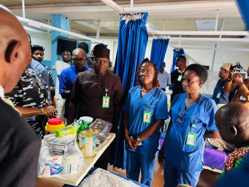 AIG Ochalla Leads FCID Lagos Humanitarian Outreach To FMC Yaba, Island Maternity Hospital