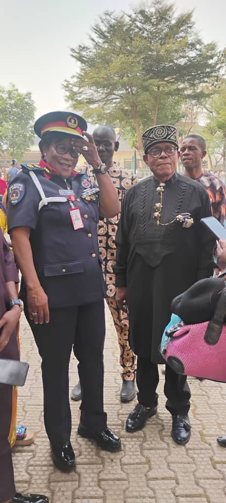 Ngozi Okeke celebrates big as NSCDC promotes 113 DCC to rank of commandant