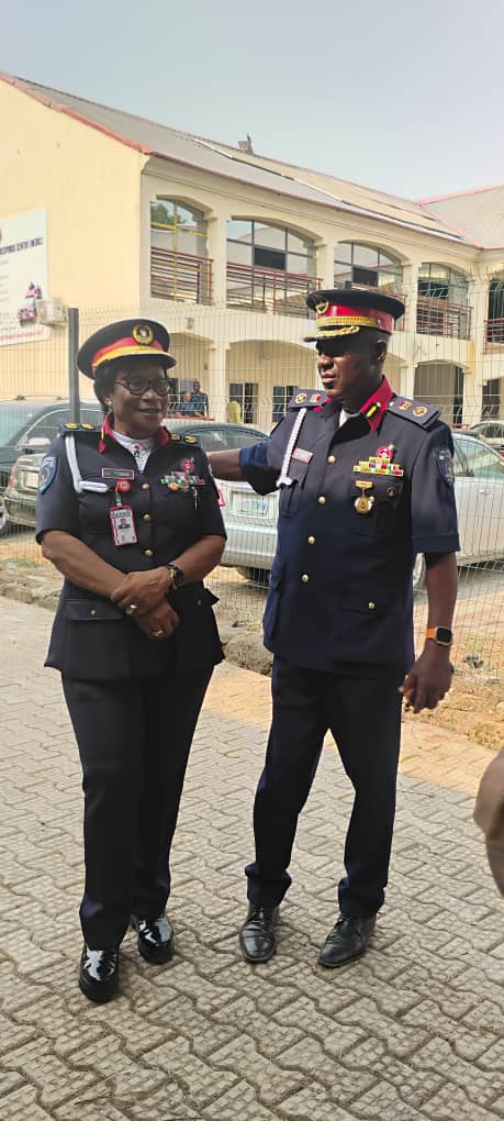 Ngozi Okeke celebrates big as NSCDC promotes 113 DCC to rank of commandant
