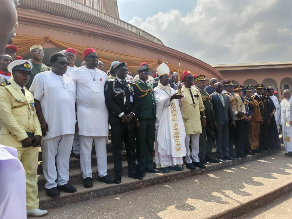 Armed Forces Day 2026: Anambra CP, Soludo, Security Chiefs Attend Special Church Service In Awka