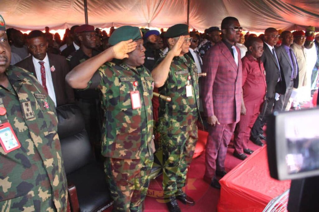 Nigerian Army Breaks Ground for New Training Depot in Ebonyi