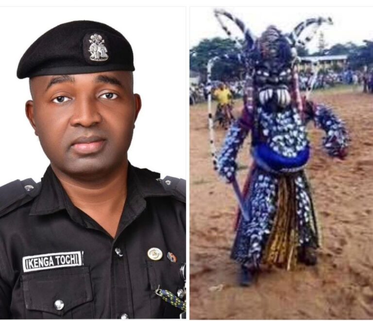 Masquerade Arrested Over Violent Attacks in Awgbu, Anambra Police Confirm
