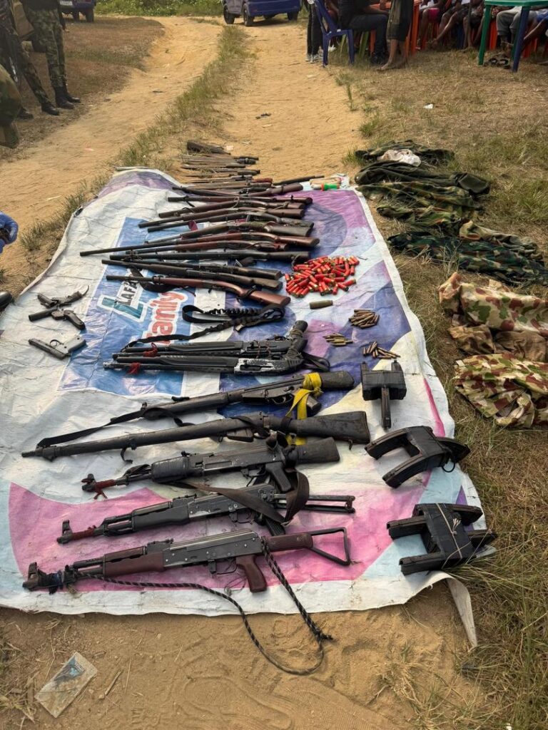 80 militants surrender arms, embrace amnesty in Cross River