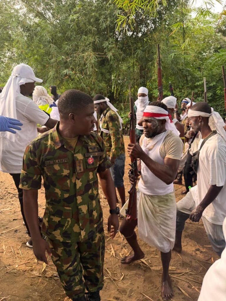 80 militants surrender arms, embrace amnesty in Cross River