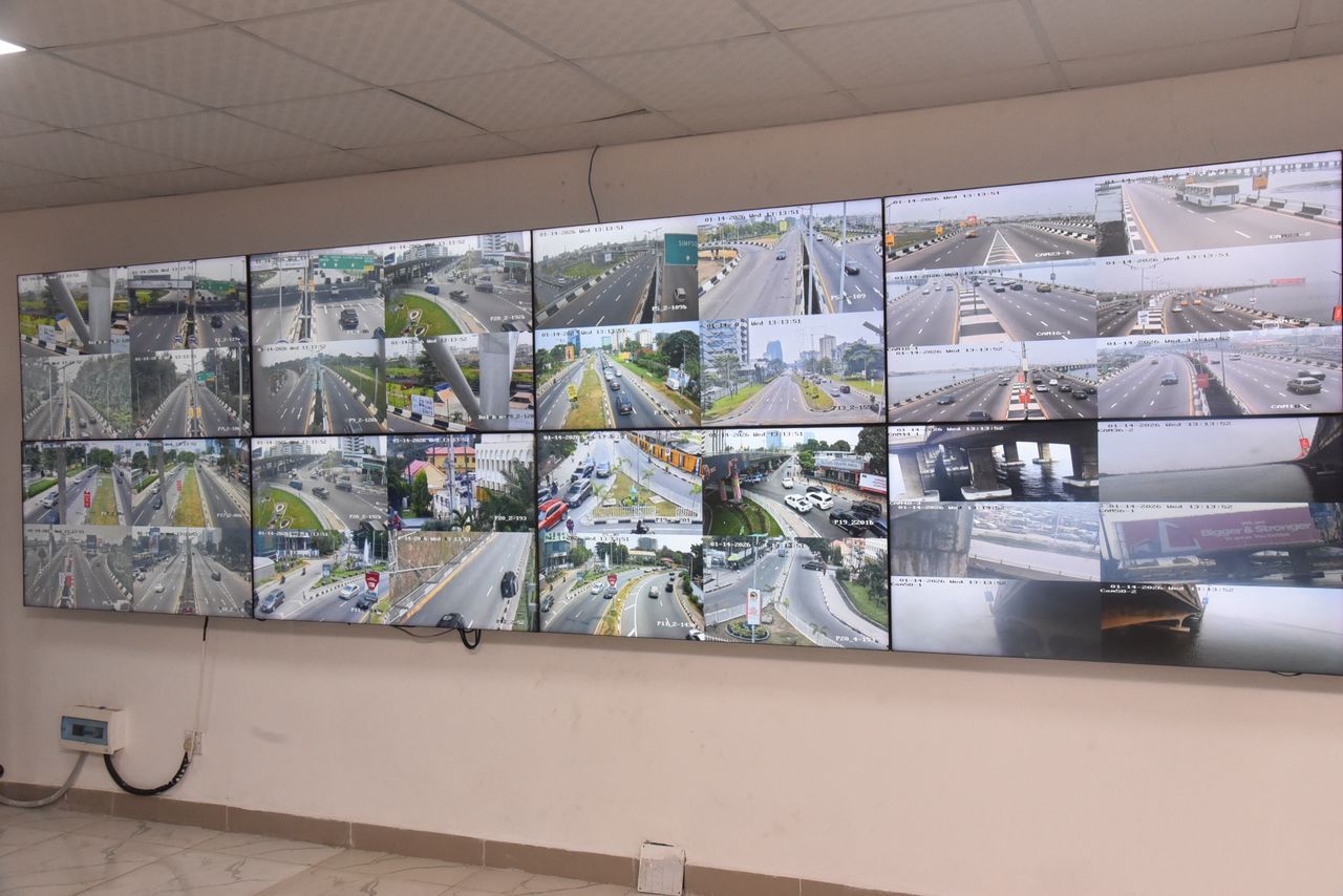 ACTIVATION OF CCTV SURVEILLANCE CENTRE FOR LAGOS ISLAND AND THIRD MAINLAND BRIDGE