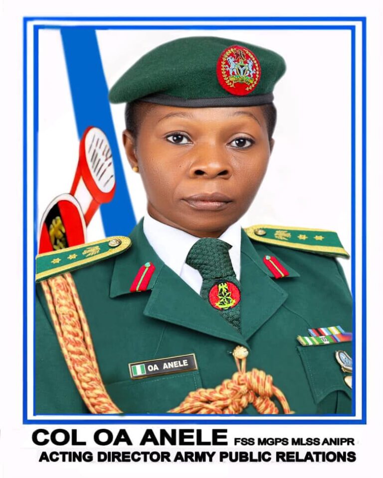 Nigerian Army Dismisses Alleged Mutiny Threats as False, Reaffirms Commitment to Troop Welfare