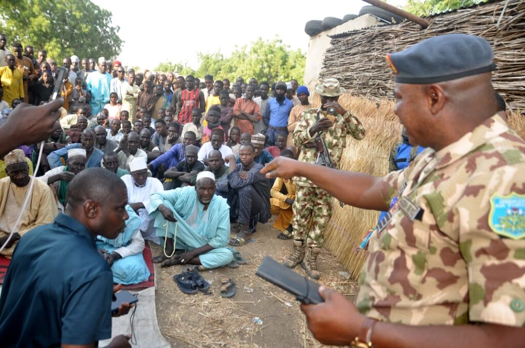 DHQ Leads Media Tour to Showcase Gains of Operation Hadin Kai in North-East