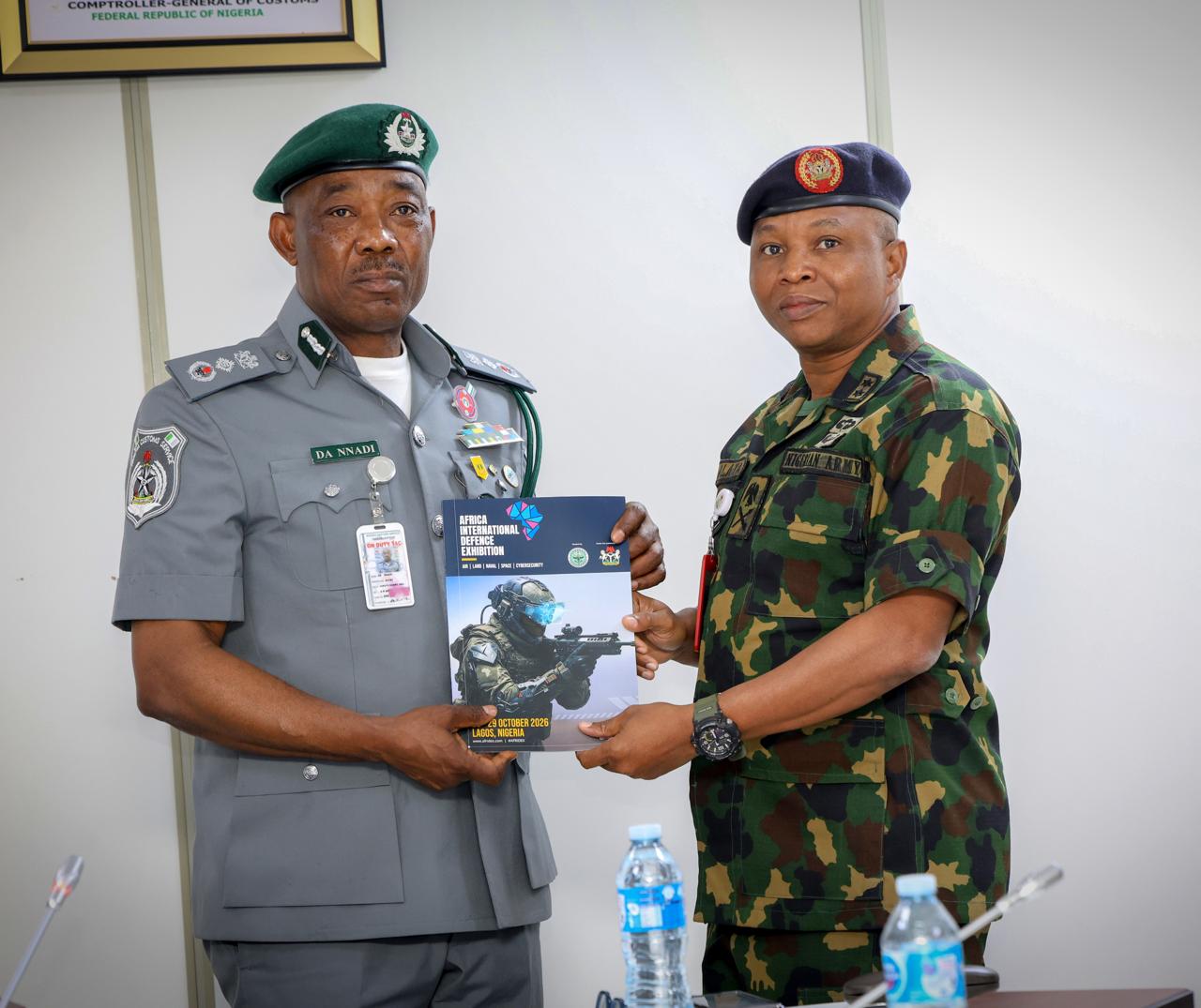 Nigeria Customs Backs Africa’s First Defence and Security Exhibition
…As Nigeria Prepares to Host Historic 2026 Event