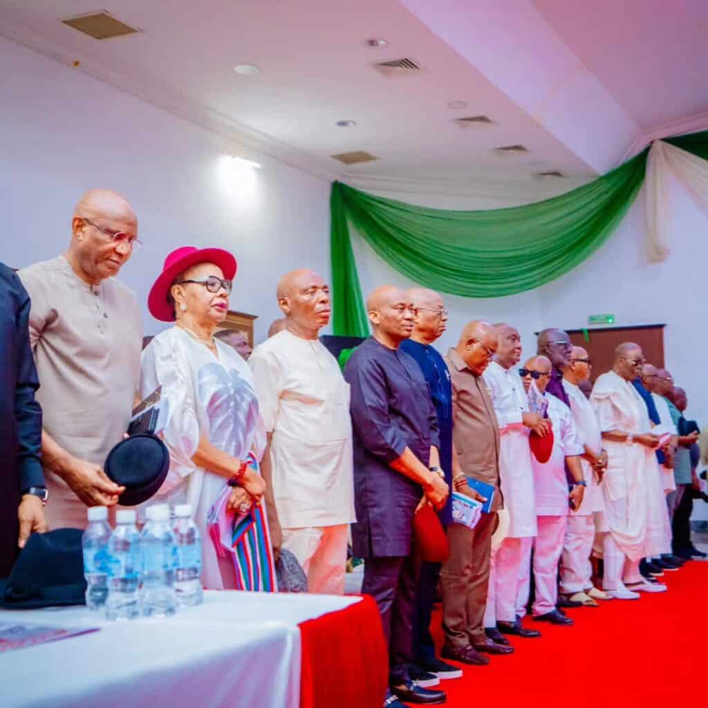 Delta APC Stakeholders Meeting: Elumelu Lauds Oborevwori’s Inclusive Leadership, Calls for Sustained Unity, Registration Ahead of APC Congresses