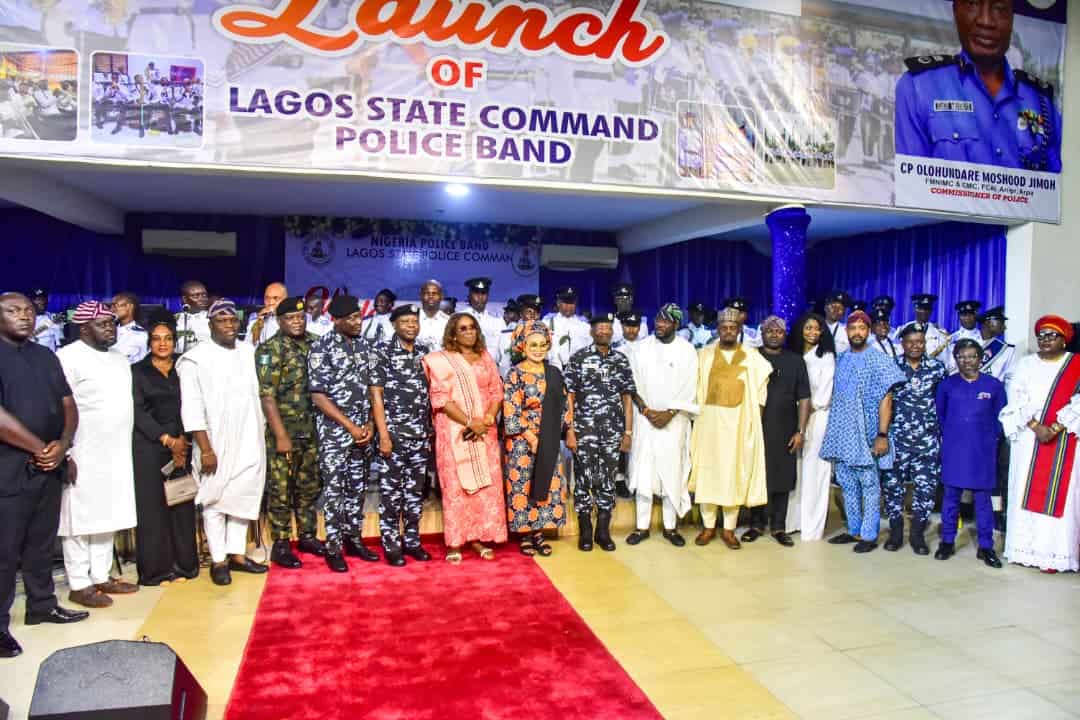 Lagos Police Command Makes History With Launch Of Its Own Police Band