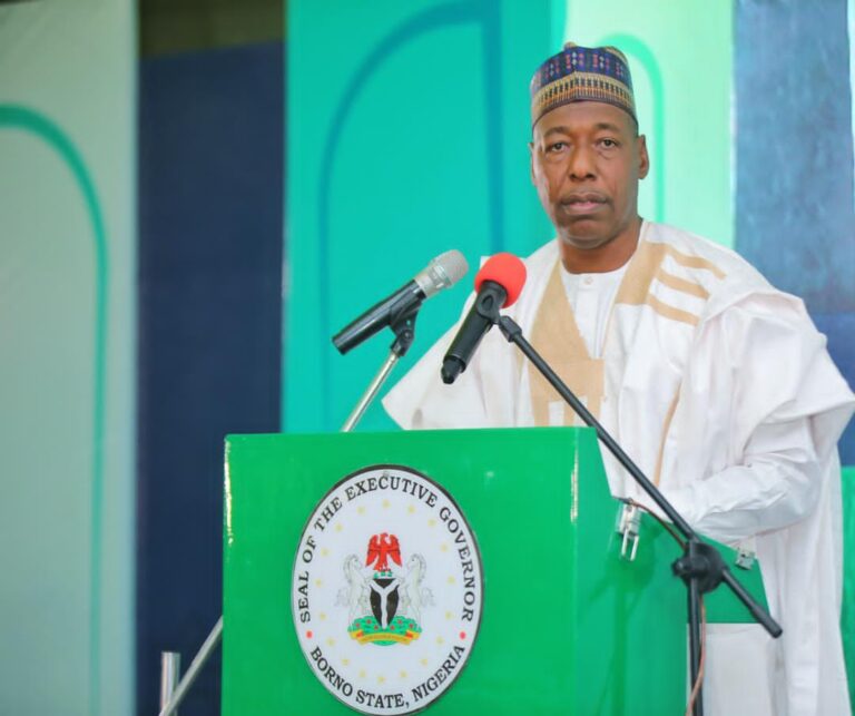Borno Governor unveils Rayyan Microfinance Bank.