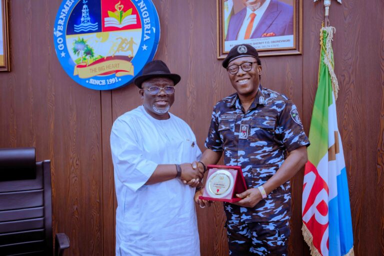 Go Tough On Criminals, Oborevwori Charges New Commissioner Of Police