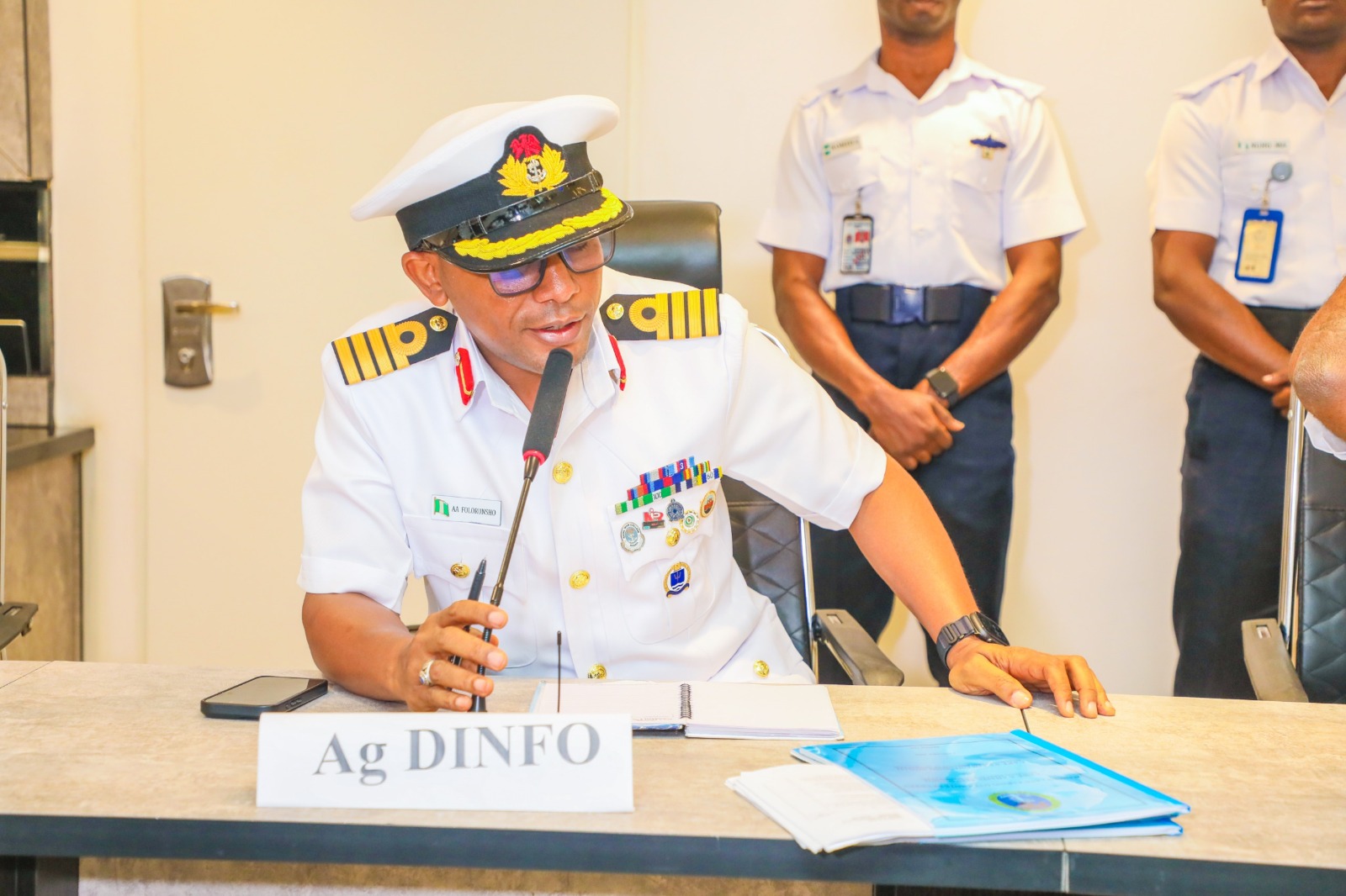 Navy Appoints Folorunsho as Director of Naval Information
