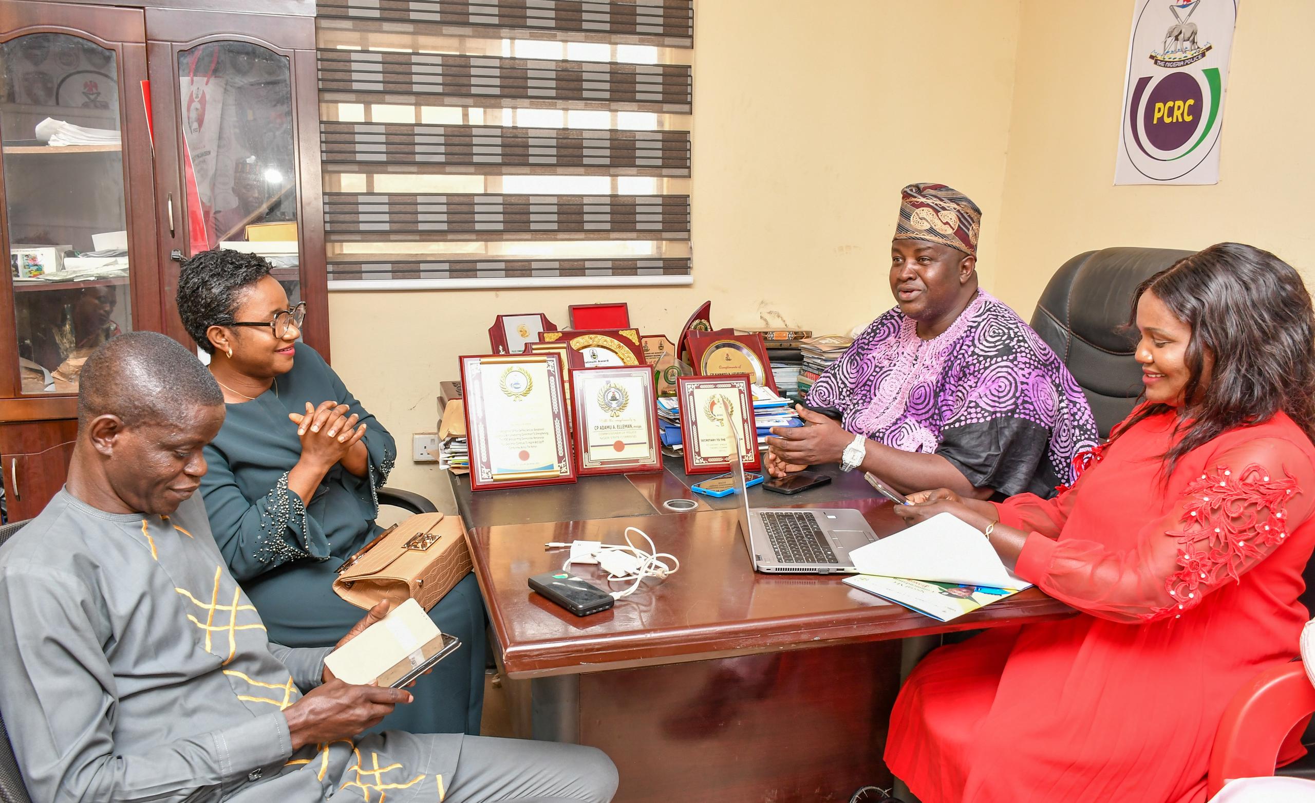 PCRC Reaffirms Strong Media Partnership with NUJ-FCT Council, Raises Concern Over Neglect of Retired Female Police Officers… Calls for Gender-Inclusive Appointments