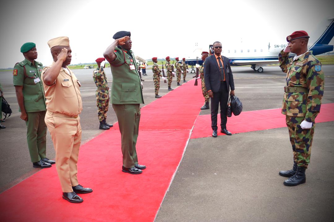 COAS Visits Liberia for 69th Armed Forces Day, Boosts Military Ties
‎