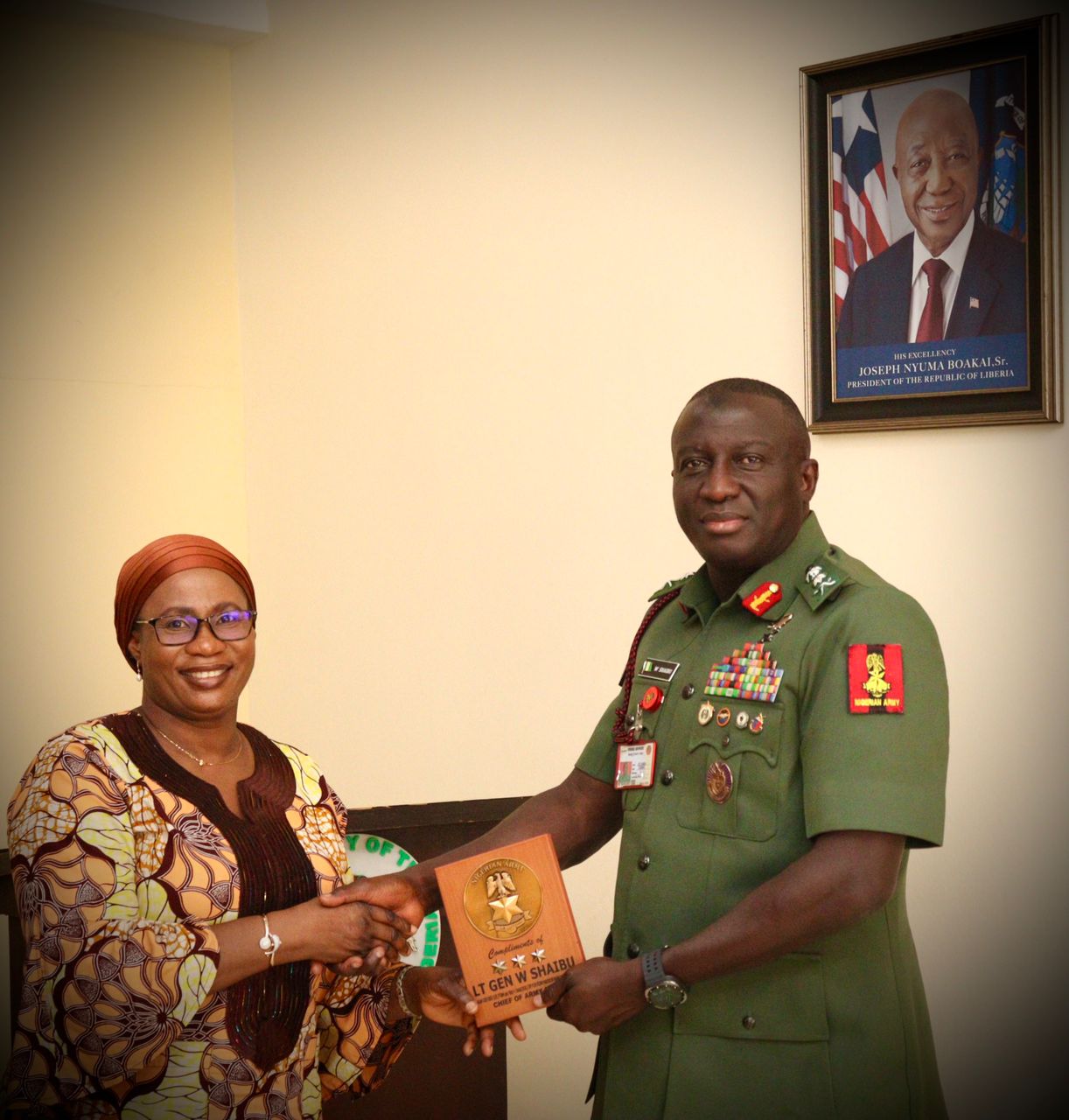 COAS Visits Liberia for 69th Armed Forces Day, Boosts Military Ties
‎
