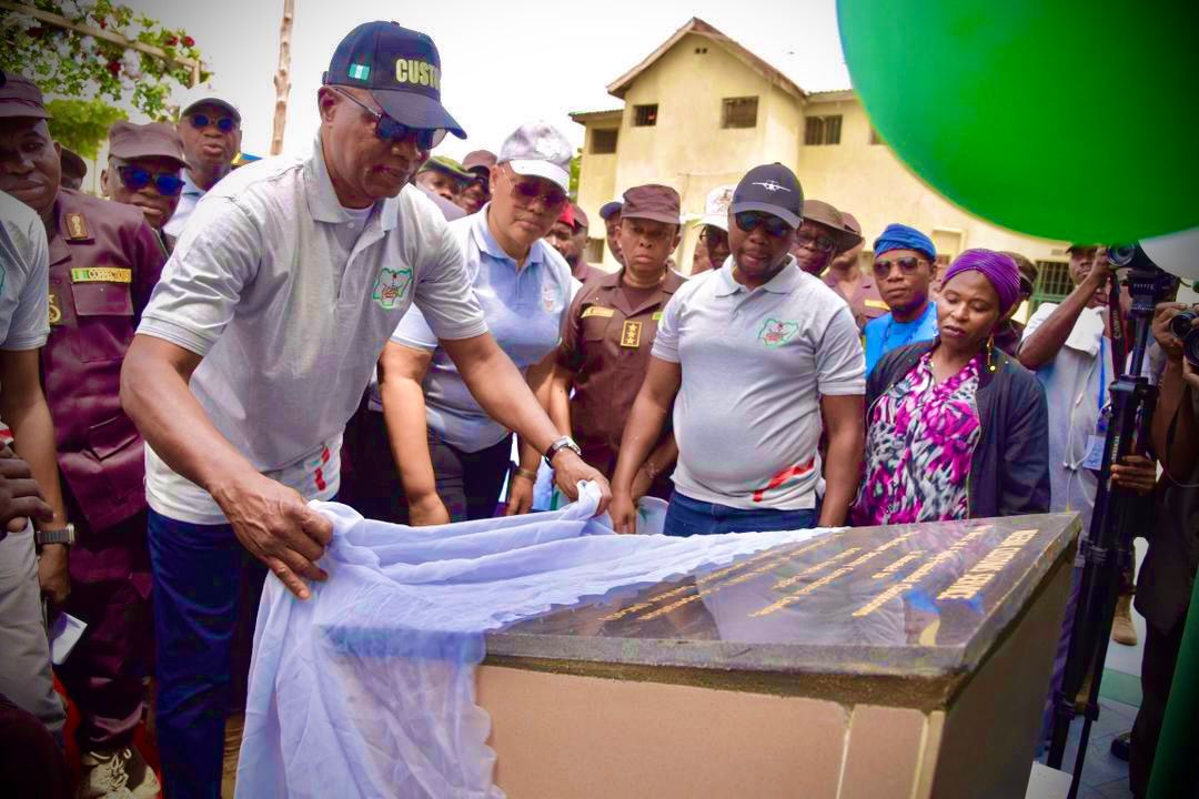 Hope Comes Alive at Kirikiri Correctional Centre as Customs Commissions Classroom Block