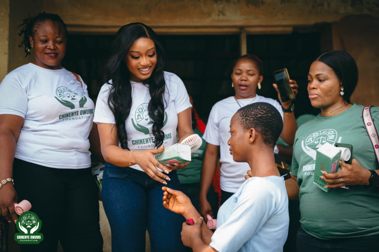Chinenye Owums Foundation Promotes Menstrual Hygiene, Supports Students in Imo Community
‎