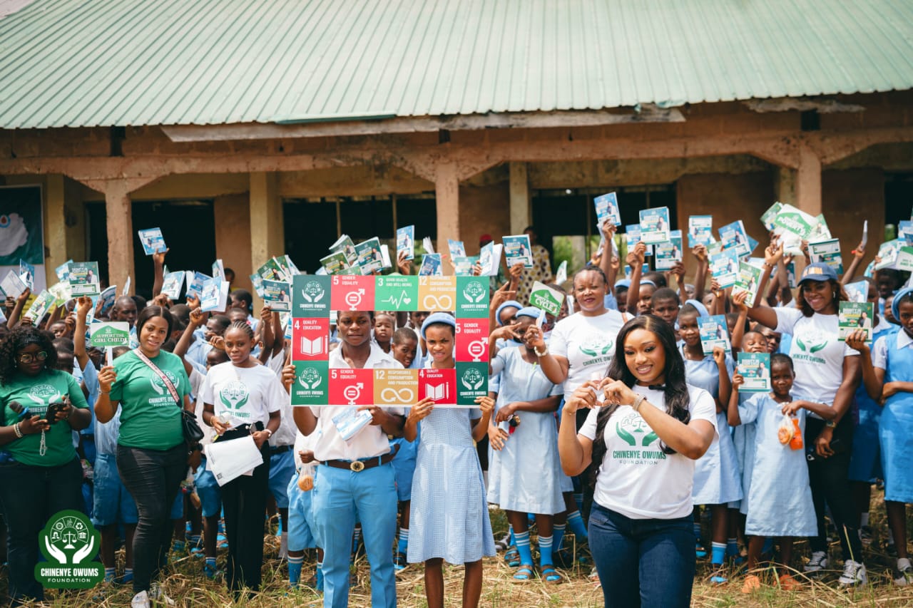 Chinenye Owums Foundation Promotes Menstrual Hygiene, Supports Students in Imo Community
‎