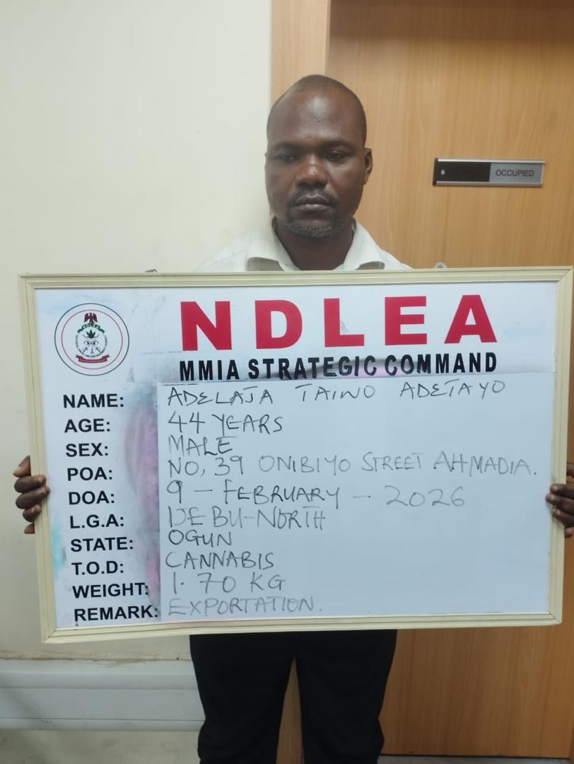 NDLEA: China-Based Businessman, 2 Angolans Excrete 236 Cocaine Wraps At Kano, Abuja Airports
‎
