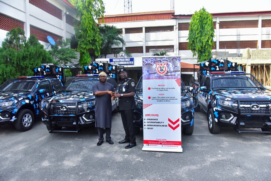 LSSTF Boosts Eko Strike Force with Operational Vehicles