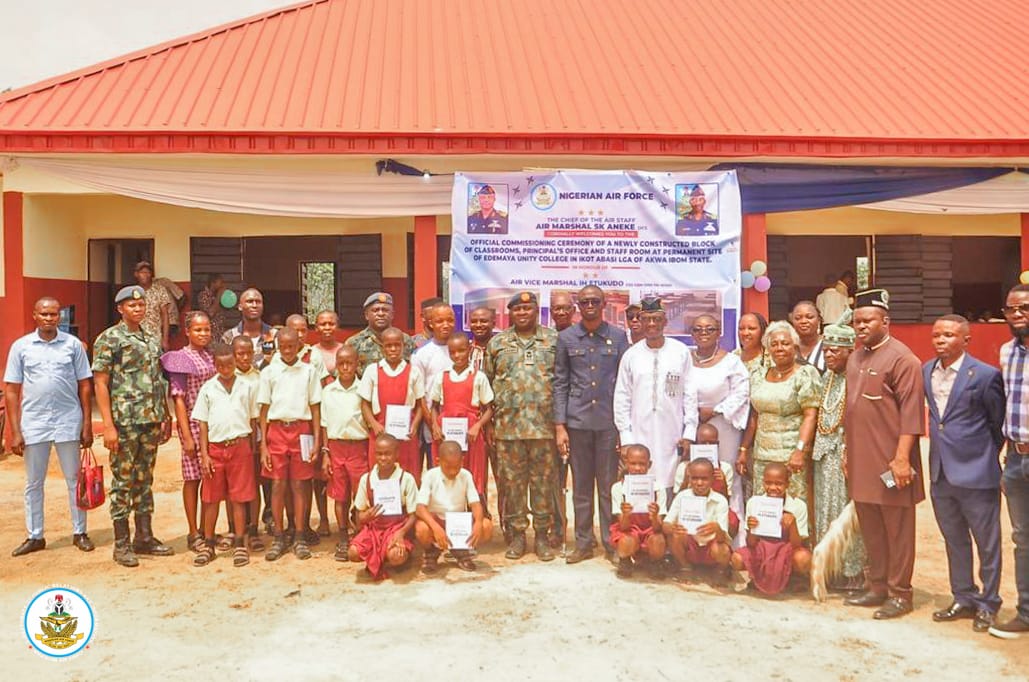 NAF Deepens Civil–Military Ties, CAS Honoured With Traditional Title In Akwa Ibom