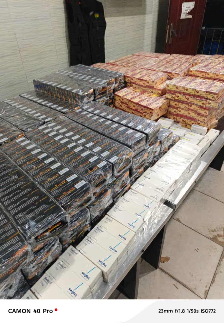 Delta Police Intercept 1,520 Packets of Illicit Drugs, Arrest Suspected Robber, Recover Firearm