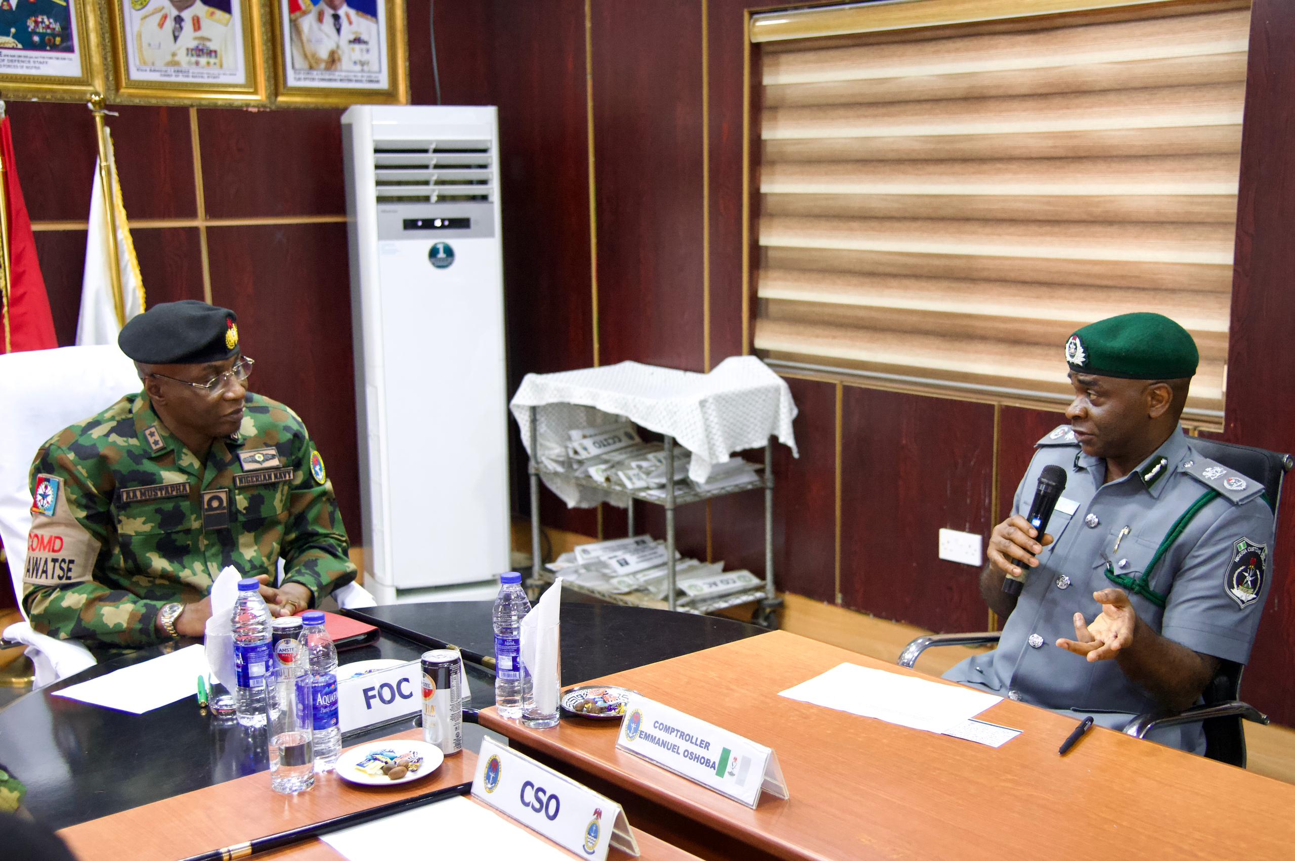 Customs, Navy reinforce institutional collaboration to secure maritime economy
‎
‎
