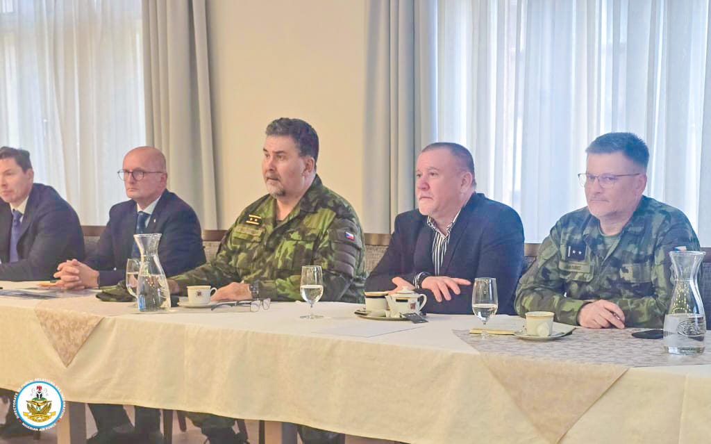 CAS Seeks Stronger Nigeria–Czech Defence Ties to Boost Air Power
‎