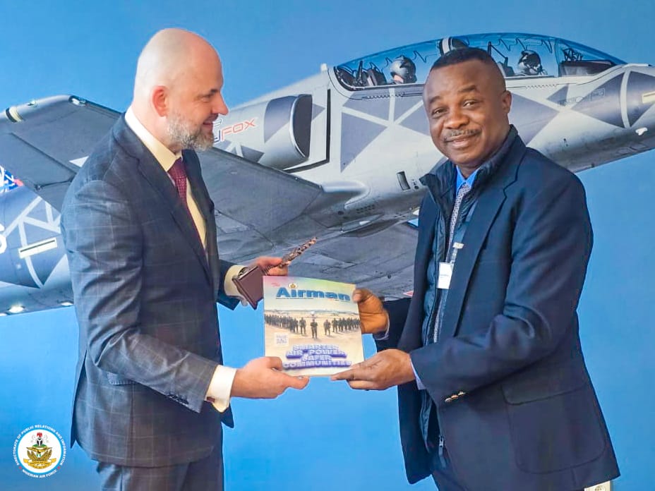 CAS Seeks Stronger Nigeria–Czech Defence Ties to Boost Air Power
‎