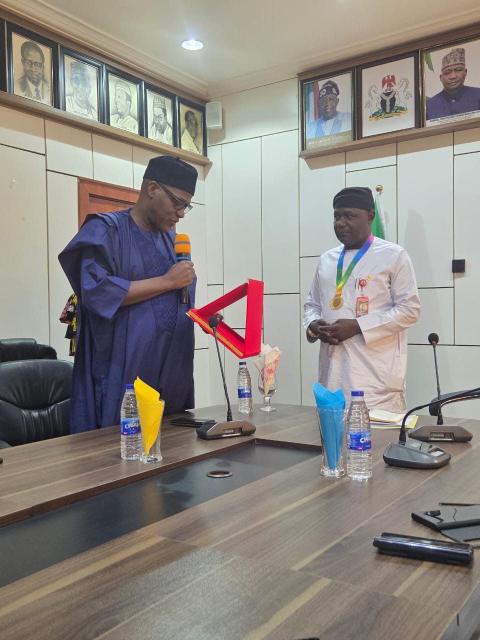Defence Minister Bags ‘Ambassador of Fair Play’ Award, Pledges Support for Sports Development
