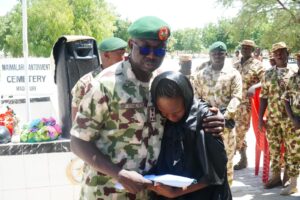OPHK Theatre Commander Pays Tribute to Fallen Soldiers, Assures Families Their Sacrifice Will Not Be in Vain
