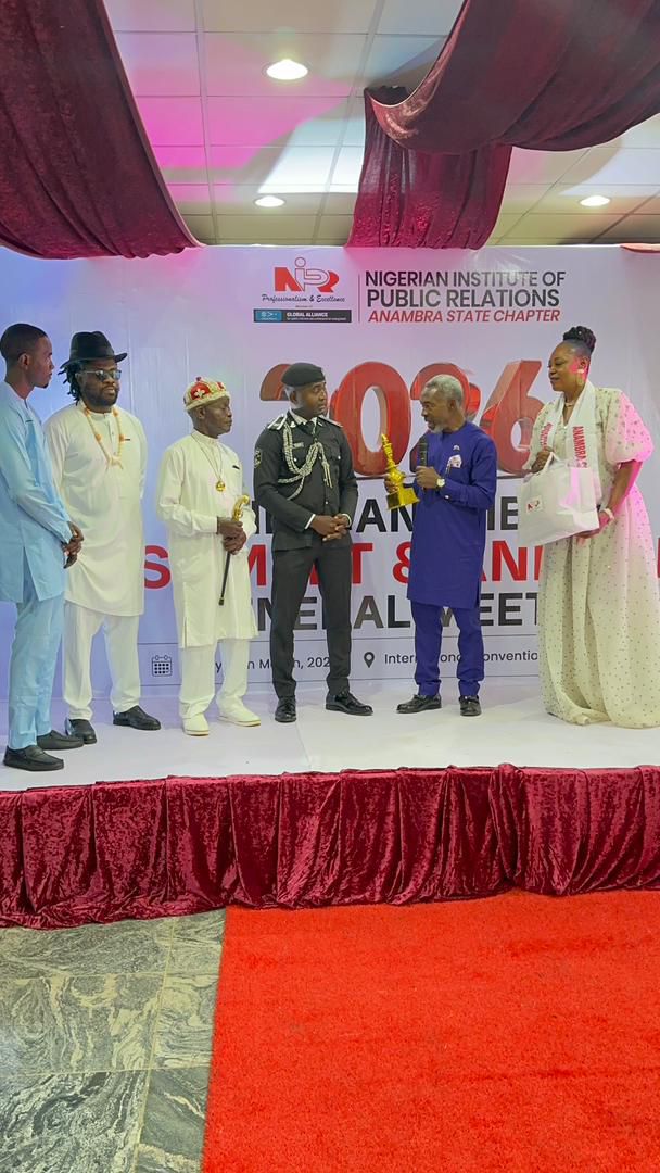 ‎NIPR honours Anambra police spokesperson Ikenga with Life Reputation Award
‎