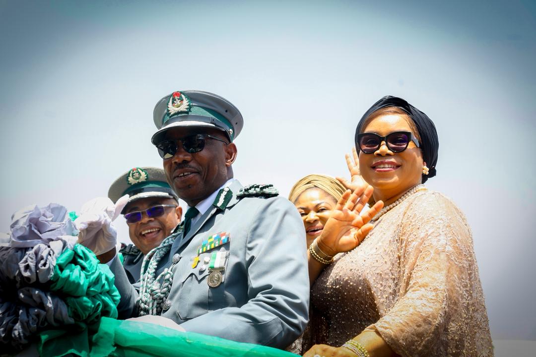Customs Honours DCG Nnadi, ACG Egwu at Ceremonial Pulling-Out Parade