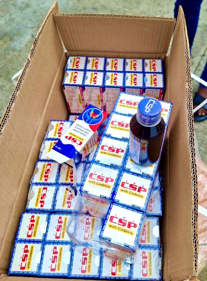 Customs Intercepts ₦3.4bn Codeine Syrup Hidden in Containers at Apapa Port