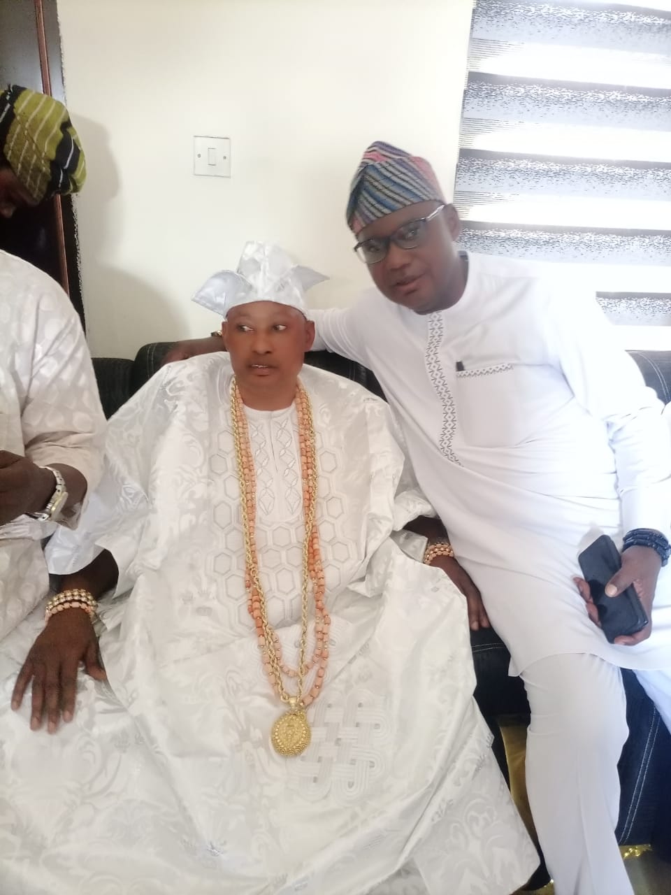 Aiyekooto Reporters Congratulates 
Oba Rilwan Olawale Aremu Yekini (Cooler) As The Olora Of Ora, Kwara State 
