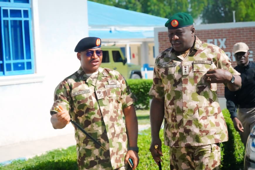CDS, COAS Storm Maiduguri, Order Renewed Offensive After Bomb Blasts
