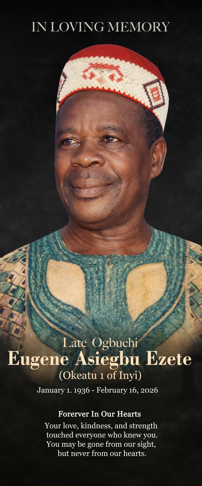 Great Okeatu of Inyi Goes Home April 7  ‎