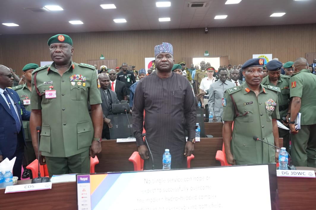 CDS Oluyede Pushes Border Synergy, Indigenous Defence Production at JDWC Inaugural Lecture
‎