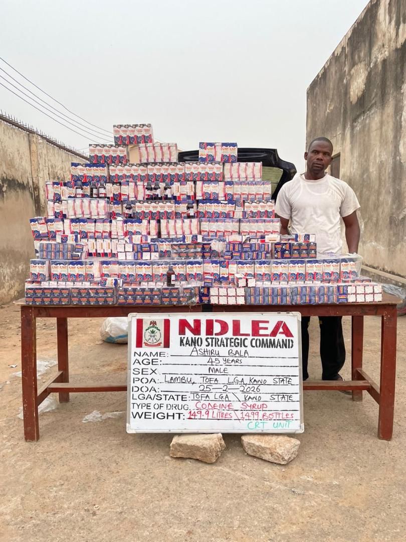 NDLEA Nabs Drug Kingpin After 13 Years, Seizes 18.4kg Meth