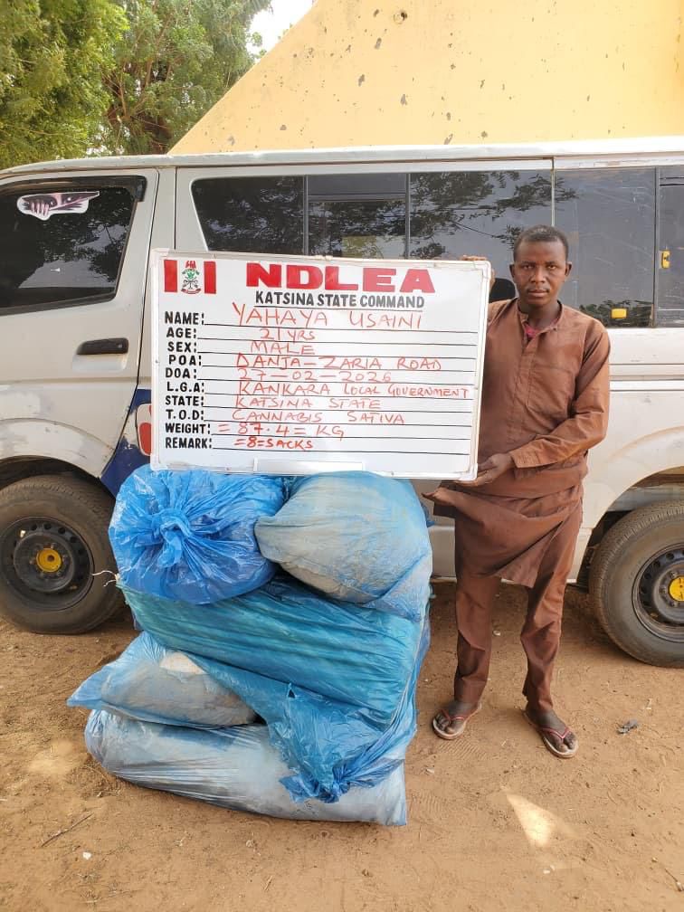 NDLEA Nabs Drug Kingpin After 13 Years, Seizes 18.4kg Meth